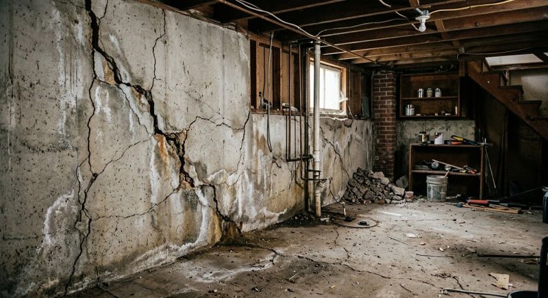Basement Crack Repair in Delaware County, PA