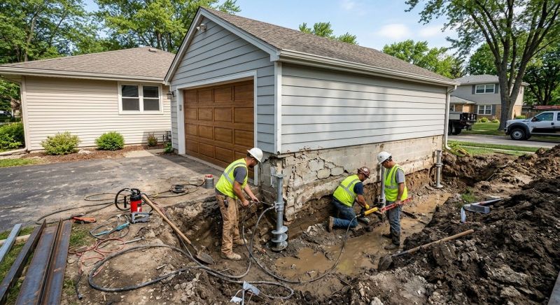 Basement Foundation Repair in Dresher, PA