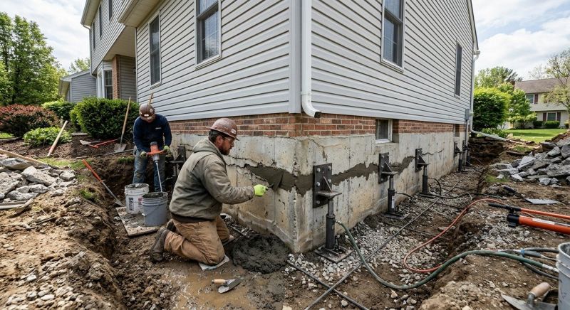 Basement Foundation Repair in Kennett Square, PA