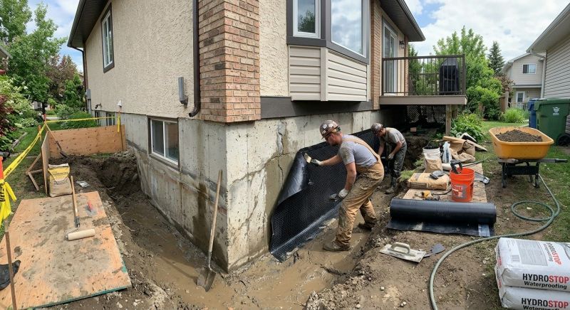 Basement Foundation Repair in Wayne, PA
