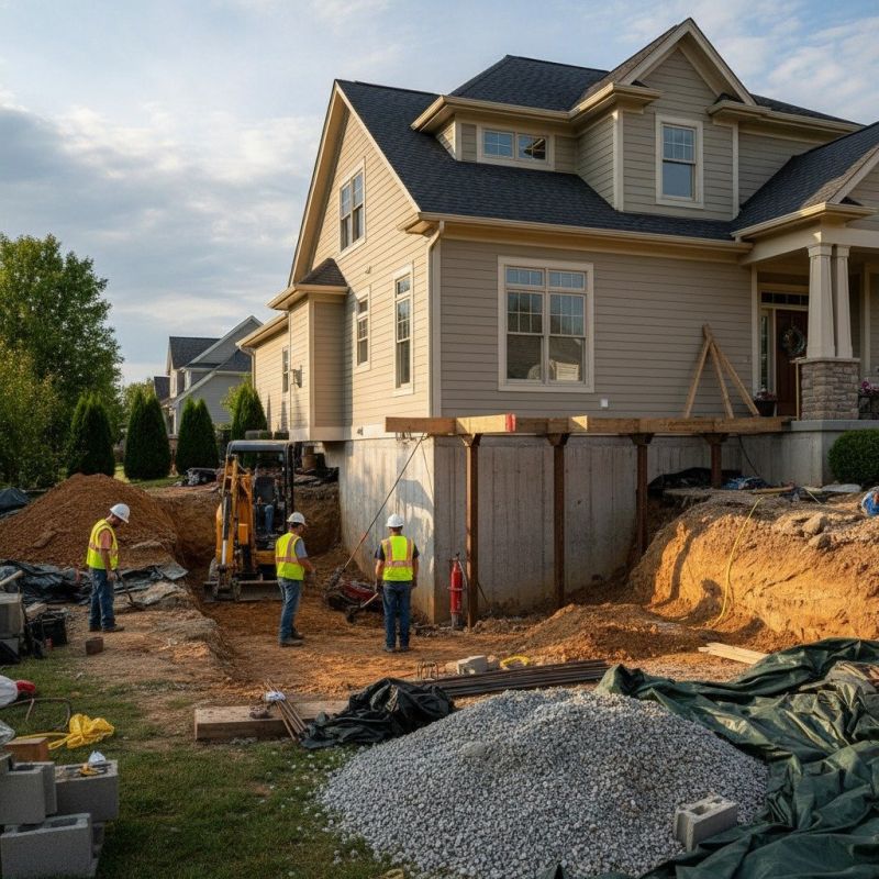 Building Foundation Repair in Paoli, PA