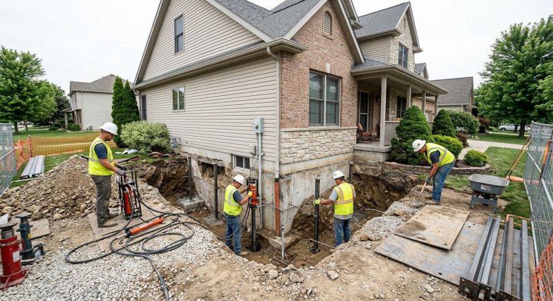 Building Foundation Repair in Wayne, PA