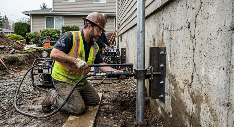 Concrete Foundation Leveling in Dresher, PA