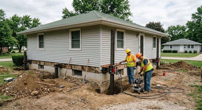 Concrete Foundation Leveling in Willow Grove, PA