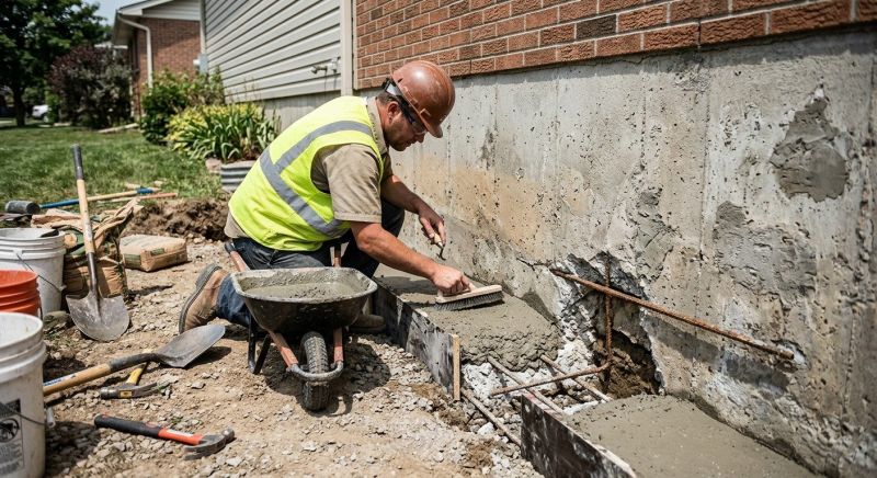Concrete Foundation Repair in Collegeville, PA