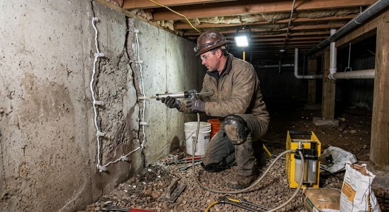 Concrete Foundation Repair in Gloucester County, NJ