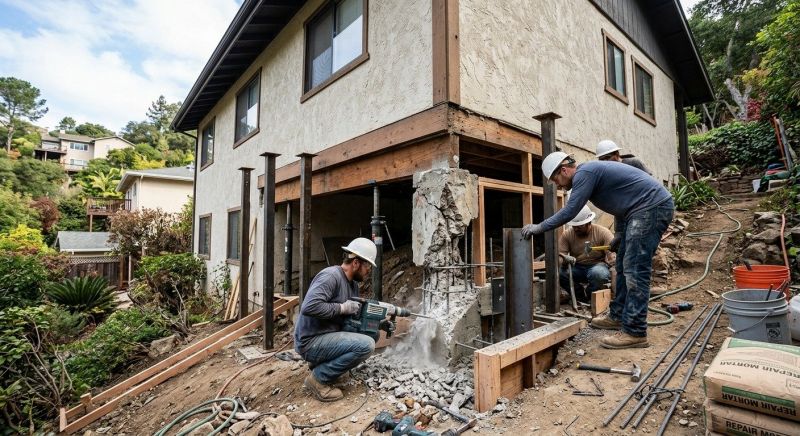 Concrete Foundation Repair in Gloucester County, NJ
