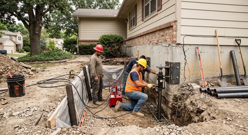Concrete Foundation Repair in West Chester, PA