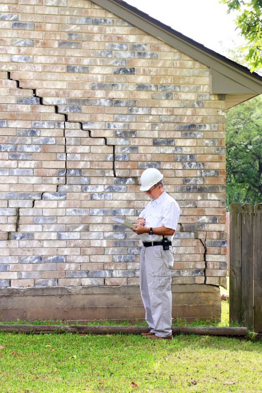 Cracked Foundation Repair in Moorestown, NJ