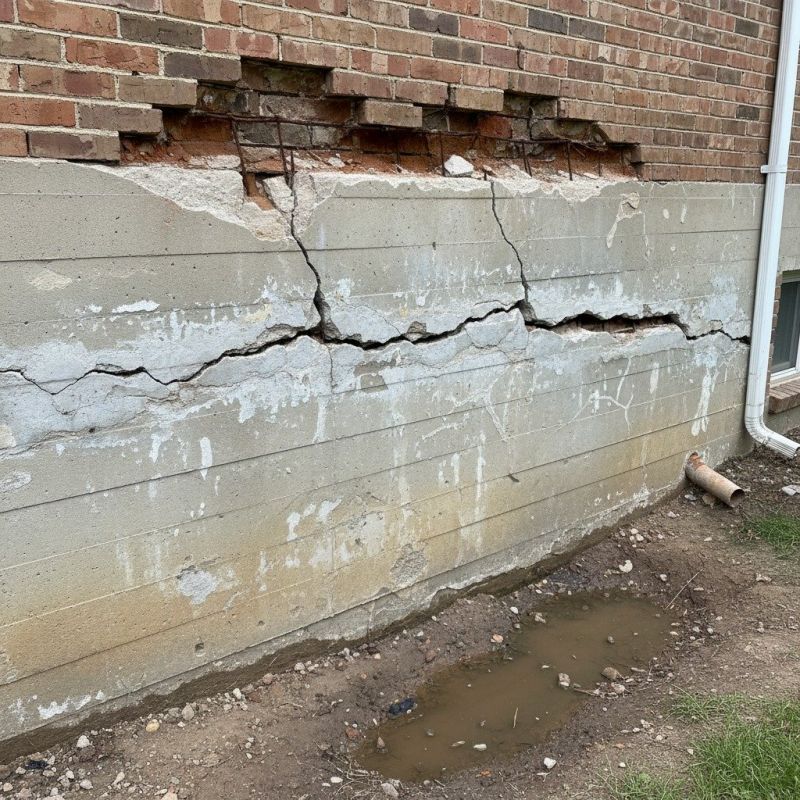 Cracked Foundation Repair in Wayne, PA