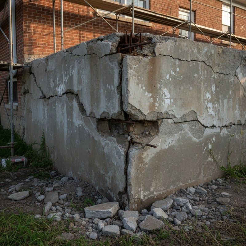 Cracked Foundation Repair in Wayne, PA