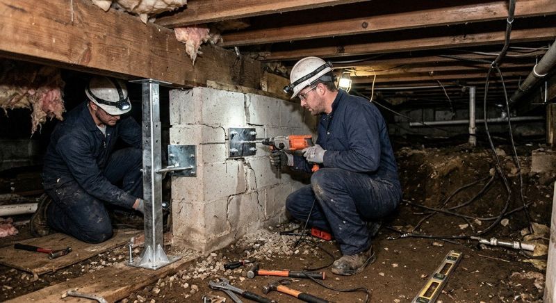 Crawlspace Foundation Repair in Elkins Park, PA