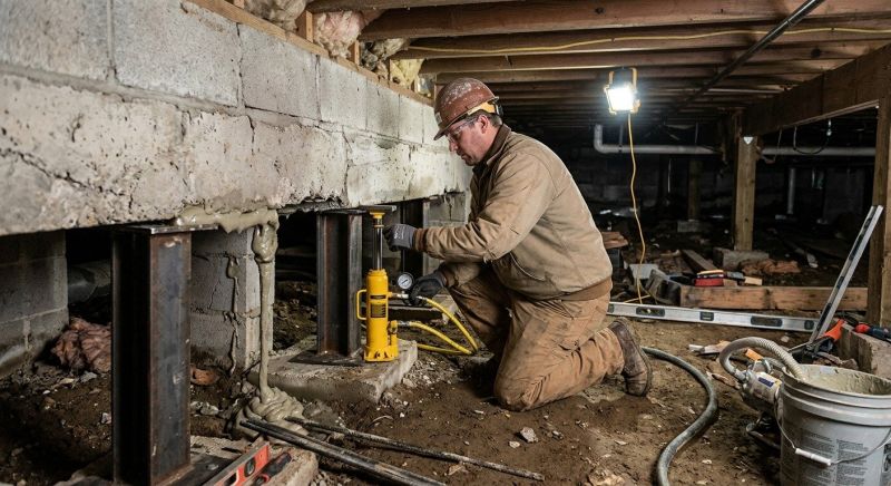 Crawlspace Foundation Repair in Havertown, PA