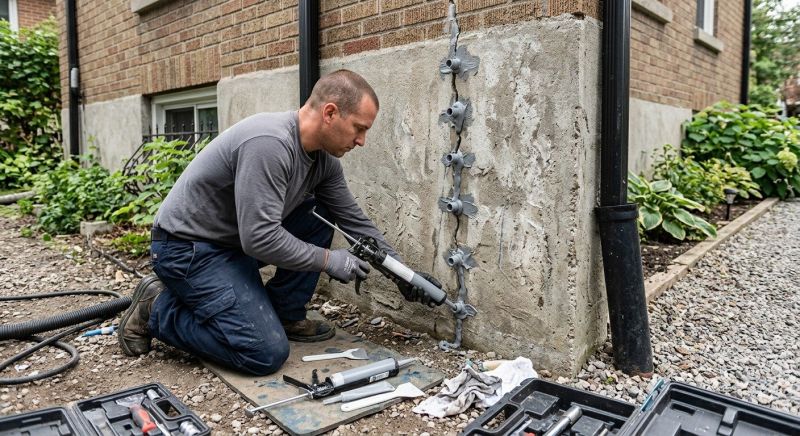 Foundation Crack Repair in Clifton Heights, PA