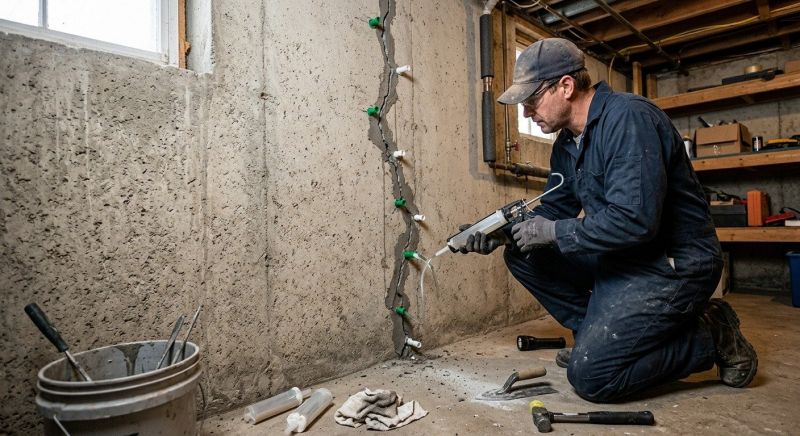 Foundation Crack Repair in West Chester, PA