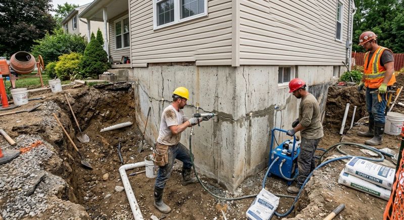 Foundation Damage Repair in Exton, PA