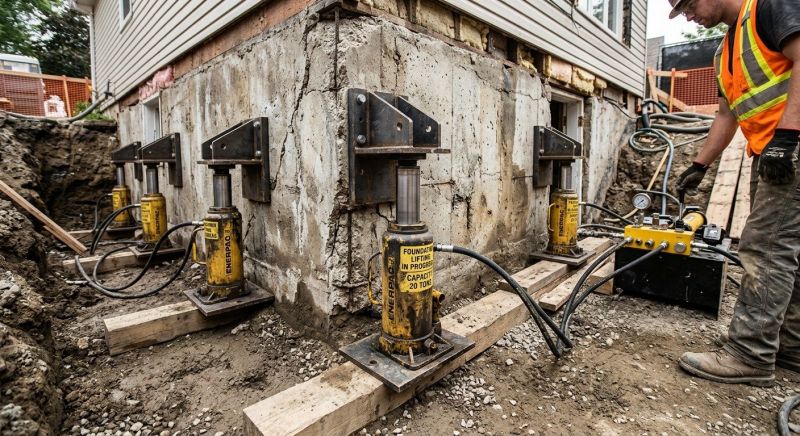 Foundation Jacking in Bala Cynwyd, PA