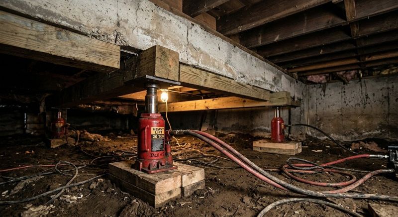 Foundation Jacking in Bear, DE