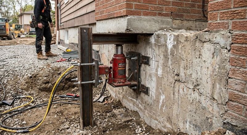 Foundation Jacking in Malvern, PA
