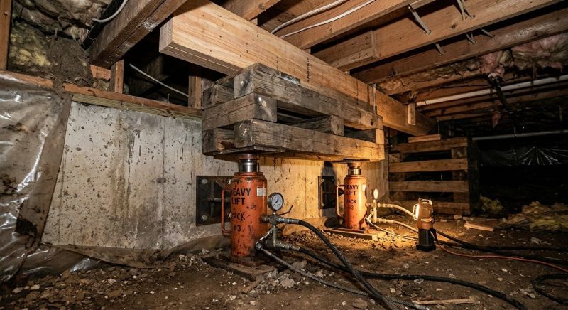 Foundation Jacking in Pennsville, NJ