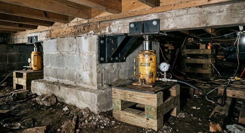 Foundation Jacking in Salem, NJ