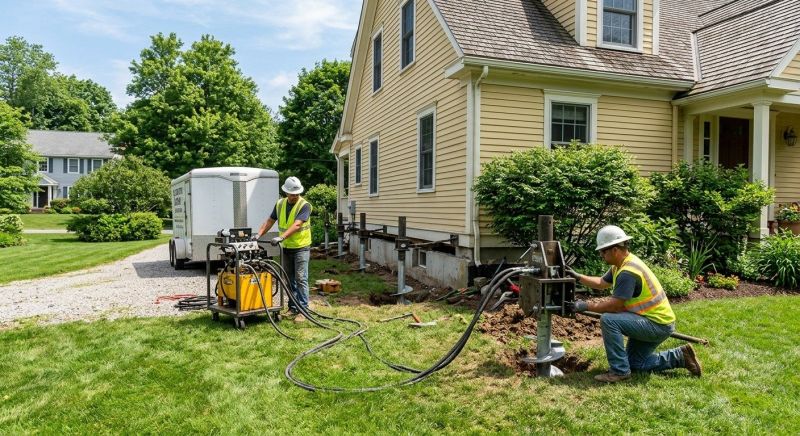 Foundation Lifting in Chester, PA