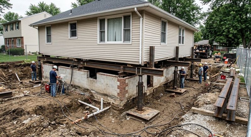 Foundation Lifting in Deptford, NJ