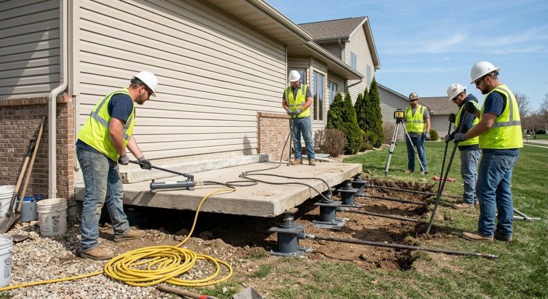 Foundation Lifting in Devon, PA