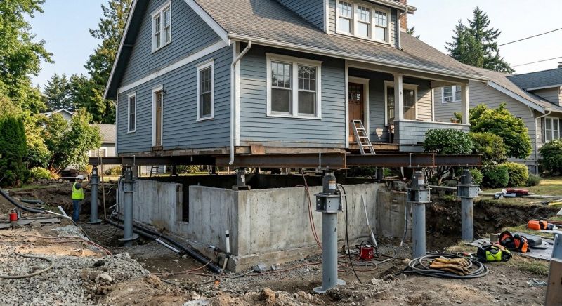 Foundation Raising in Chester, PA