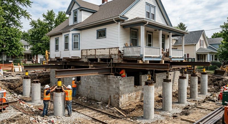 Foundation Raising in Collingswood, NJ