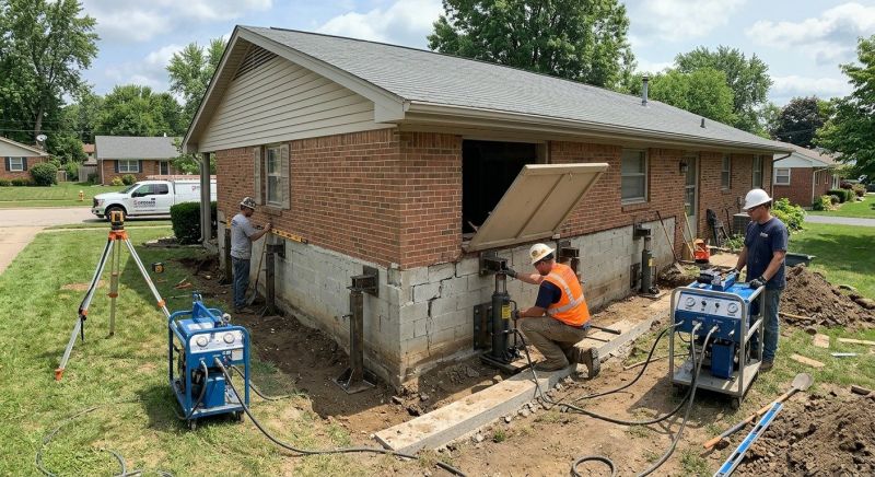 Foundation Releveling in Delaware County, PA