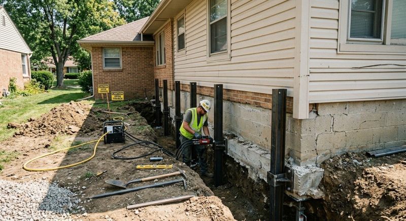 Foundation Renovation in Delaware County, PA