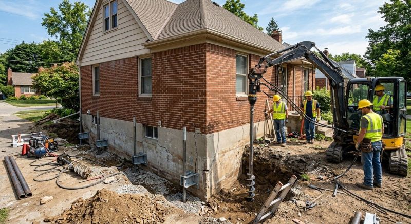 Foundation Stabilizing in Pennsauken, NJ