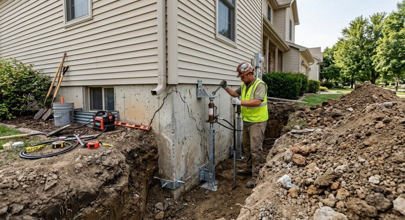 Foundation Stabilizing in Springfield, PA