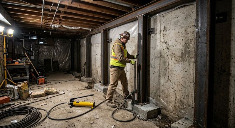 Foundation Stabilizing in Springfield, PA