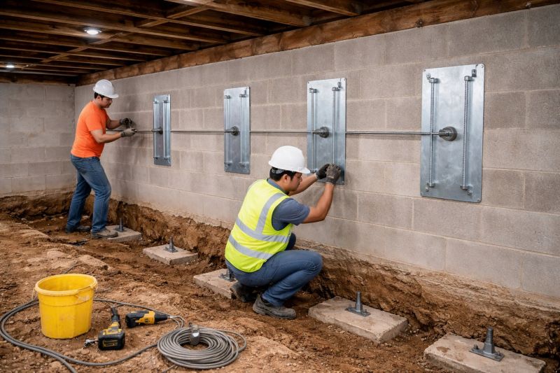 Foundation Stabilizing in West Chester, PA