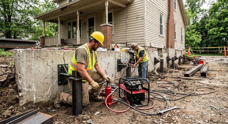 Foundation Stabilizing in Woodstown, NJ