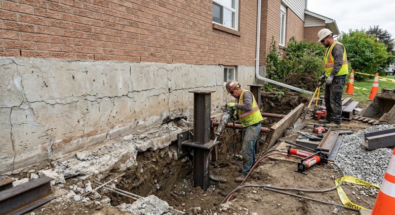 Foundation Structural Repair in Cherry Hill, NJ