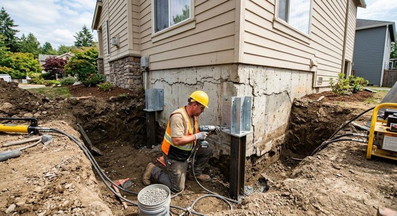 Foundation Structural Repair in Chester Springs, PA