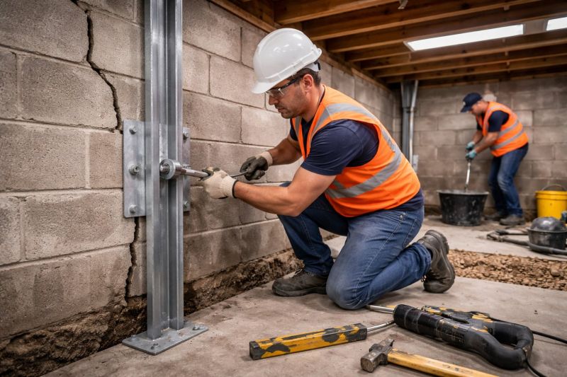 Foundation Structural Repair in Haddonfield, NJ