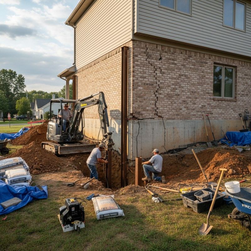 Foundation Structural Repair in Landenberg, PA