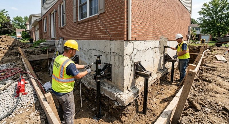 Foundation Structural Repair in Riverton, NJ