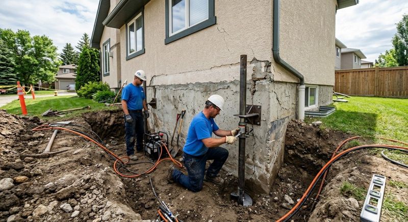 Helical Pile Installation in Delaware County, PA