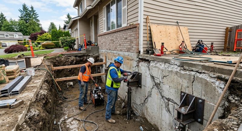 Home Foundation Repair in Dresher, PA
