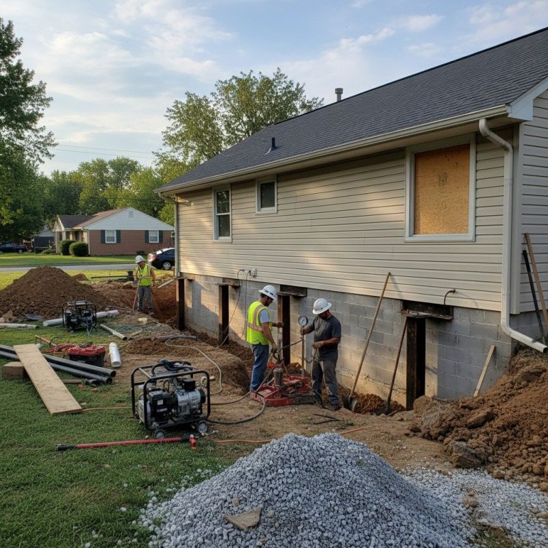 Home Foundation Repair in Glenside, PA