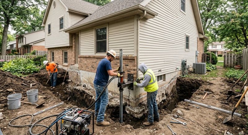 Home Foundation Repair in Landenberg, PA