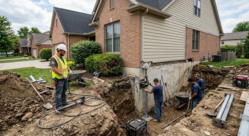 House Foundation Repair in Marlton, NJ