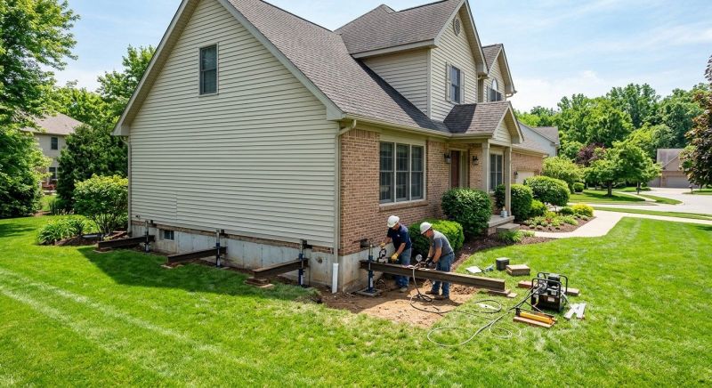 Settling Foundation Service in Philadelphia, PA
