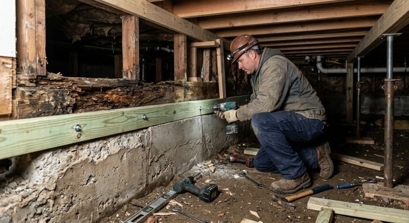 Sinking Foundation Repair in Lansdowne, PA