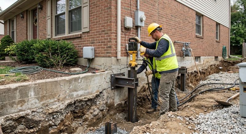 Structural Foundation Repair in Collegeville, PA